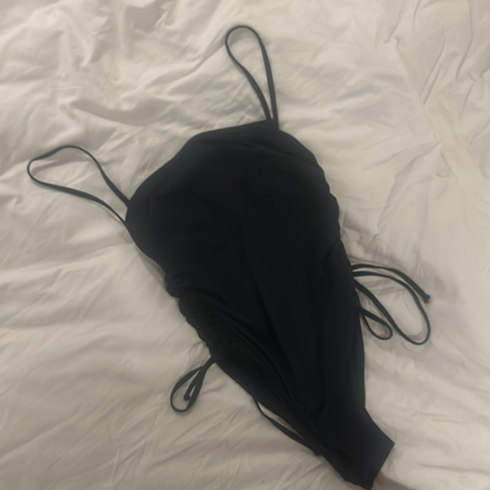 Black Aquarose Swimsuit